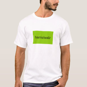 Harris en Walz Zomer 2024 Groene Woonwijk T-shirt