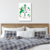 Harris Family Crest Canvas Afdruk (Insitu (Slaapkamer))