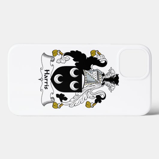 Harris Family Crest Case-Mate iPhone Case (Achterkant (horizontaal))