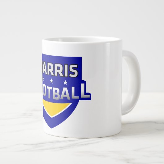 Harris Football Coffee Cup Grote Koffiekop (Voorkant rechts)