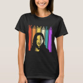 Harris Gift Retro Art Portrait Silhouette Harris 2 T-shirt (Voorkant)