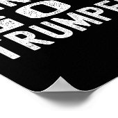 Harris Got Trumped Kamala brak het Trump 2024 Poster (Hoek)