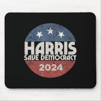 Harris- Harris 2024 Amerikaanse vlag Democratisch  Muismat