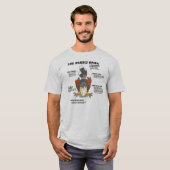 Harris Havik Cartoon T-shirt (Voorkant volledig)