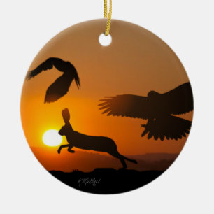Harris Haviken Jachtornament Keramisch Ornament