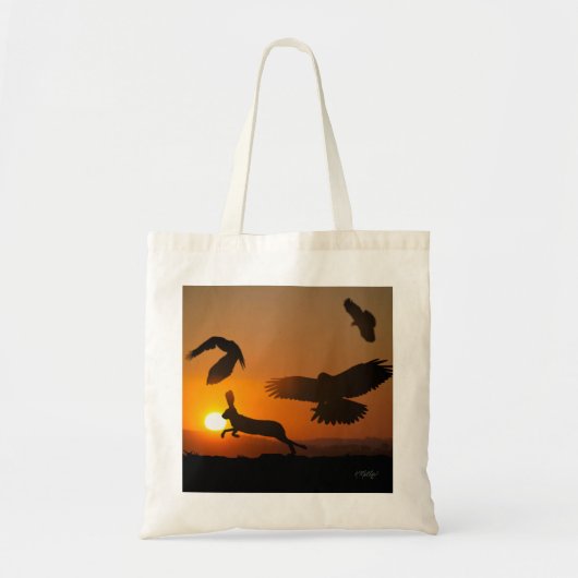 Harris Haviken jagen Tote Bag (Voorkant)