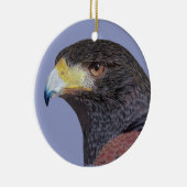 Harris Hawk - cp Keramisch Ornament (Rechts)
