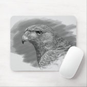 Harris Hawk Drawing Muismat (Met muis)