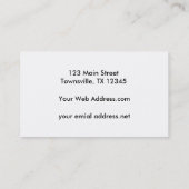 Harris Hawk Drawing Visitekaartje (Achterkant)