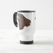 Harris Hawk Faux Embroidery Reisbeker (Voorkant links)