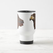 Harris Hawk Faux Embroidery Reisbeker (Center)