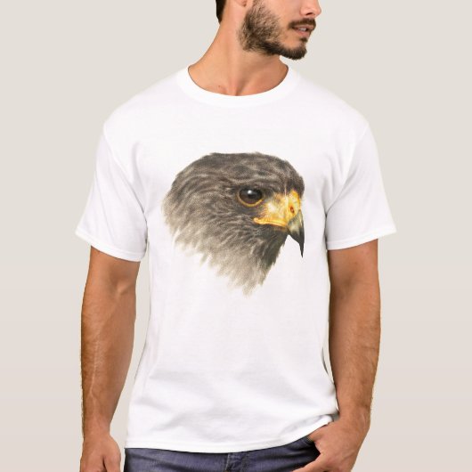 Harris Hawk - Gemengde middelgrote T-shirt (Voorkant)