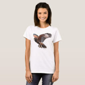 Harris Hawk in vlucht T-shirt (Voorkant volledig)