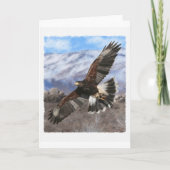 Harris Hawk-pastel Kaart (Voorkant)