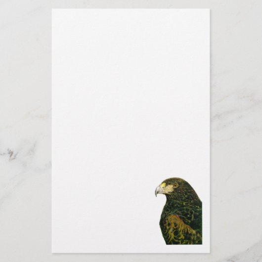 Harris Hawk Stationery Briefpapier (Voorkant)