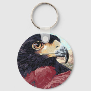 Harris Hawk textiel Sleutelhanger