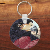 Harris Hawk textiel Sleutelhanger (Voorkant)