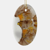 Harris Hawk, vogel van Prey Keramisch Ornament (Rechts)