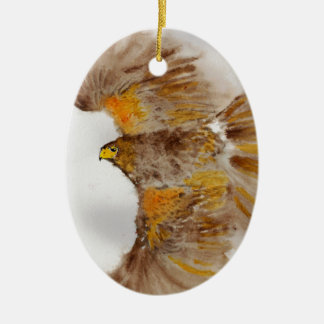 Harris Hawk, vogel van Prey Keramisch Ornament