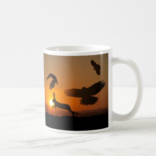 Harris Hawks Koffiemok (Rechts)