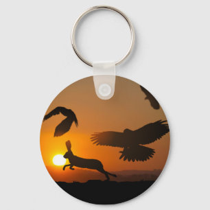 Harris Hawks Sleutelhanger
