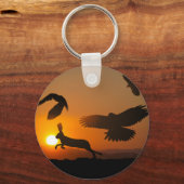 Harris Hawks Sleutelhanger (Voorkant)
