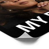 Harris heeft iets te zeggen poster (Hoek)