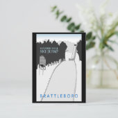 Harris Hill Ski Jump Briefkaart (Staand voorkant)