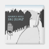 Harris Hill Ski Jump Magnet (Voorkant)