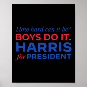 Harris, hoe moeilijk kunnen jongens het doen? poster