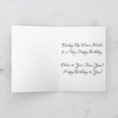 "Harris House Kitchen Stove" - Birthday Card Kaart (Binnen)