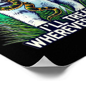 Harris I &#'; treed waar ik maar wil Poster (Hoek)