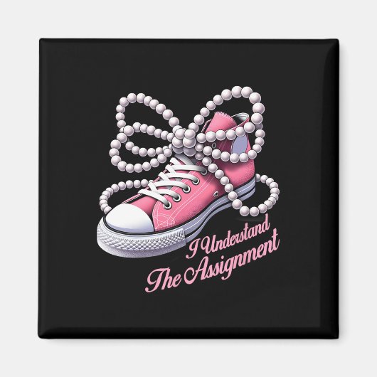 Harris Ik begrijp de Ignment Schoenen & Pearl Magneet (Voorkant)