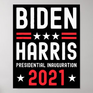 Harris Inauguration Day 2021 Herdenkingsdag Mercha Poster
