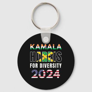 Harris India Jamaica Vlag Diversiteit 2024 Sleutelhanger