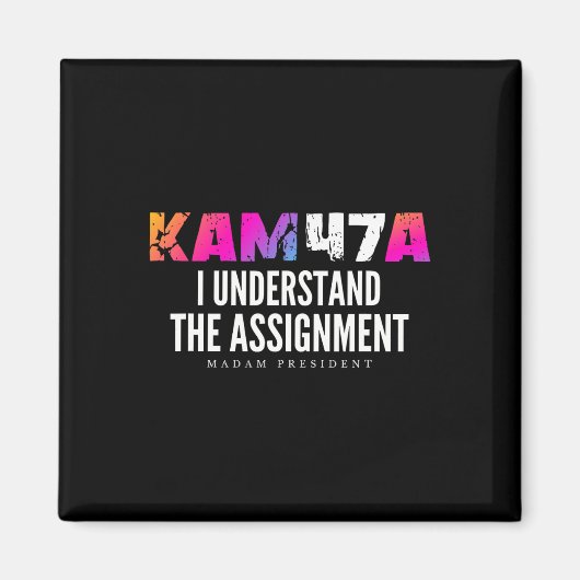Harris Kam47a Ik begrijp de Ignment Meme Magneet (Voorkant)