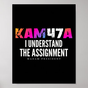 Harris Kam47a Ik begrijp de Ignment Meme  Poster