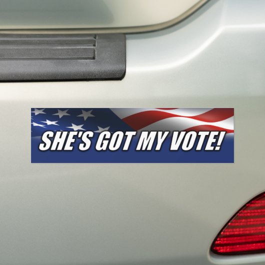 Harris Kelly 2024 Bumpersticker (Op auto)