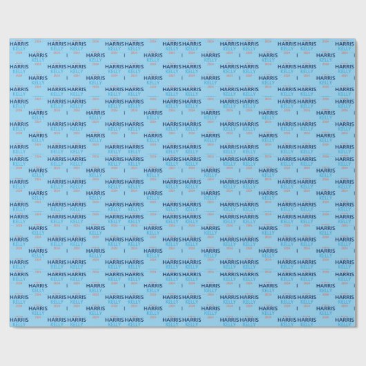 Harris Kelly 2024 Cadeaupapier (Vlak)