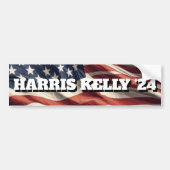 Harris Kelly 2024 Kamala Harris Democraat Bumpersticker (Voorkant)