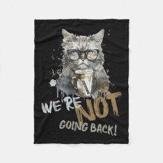 Harris Kinderloze Cat Lady We gaan niet terug Fleece Deken