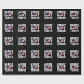 Harris kreeg de ultieme politieke humor cadeaupapier (Vlak)