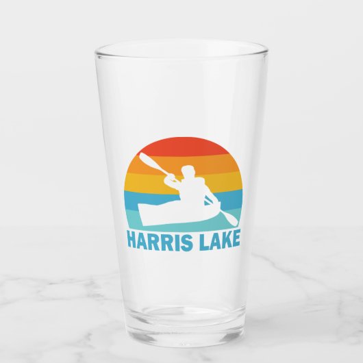 Harris Lake North Carolina Kayak Glas (Voorkant)
