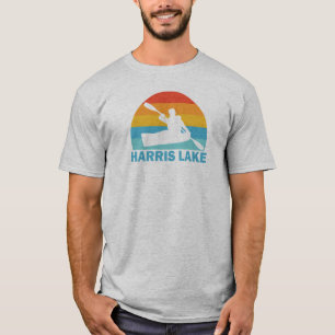 Harris Lake North Carolina Kayak T-shirt