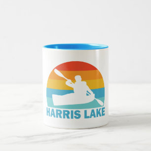 Harris Lake North Carolina Kayak Tweekleurige Koffiemok
