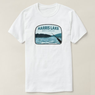 Harris Lake North Carolina Vistanghengel T-shirt