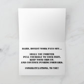 "Harris Machinery Company" Gefeliciteerd Kaart (Binnen)