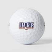 Harris Madam President 2024 Golfballen (Voorkant)