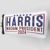 Harris Madam President 2024 Golfheadcover (Voorkant)