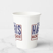 Harris Madam President 2024 Papieren Bekers (Rechts)